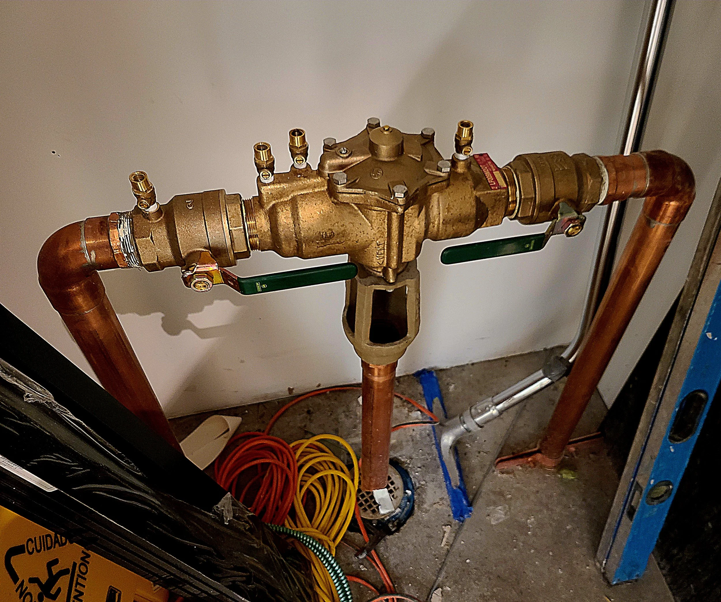 Backflow prevention assembly
